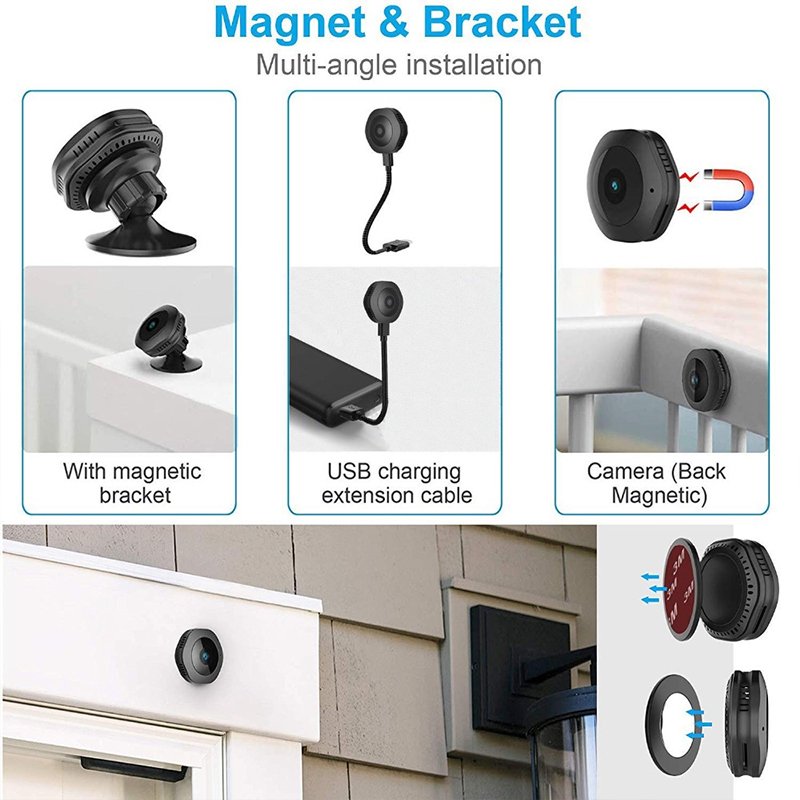 H6 Wifi Micro Camera Night Version Mini Action Camera with motion Sensor Camcorder Home security Camera