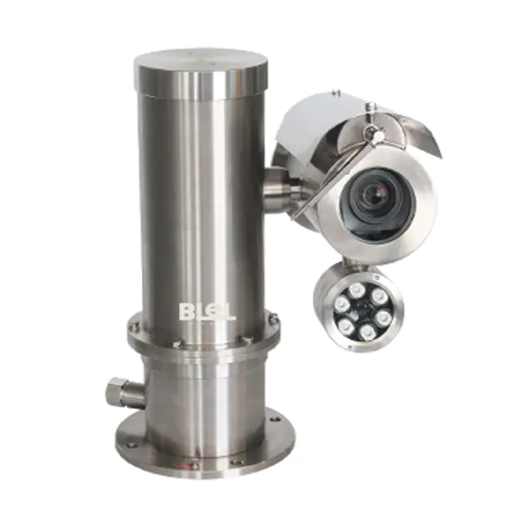 BL-EX9020IAW HD Analog 700 Wire 20x Zoom Explosion Proof PTZ Analog Camera With Wiper 360 degree Continuous Rotation