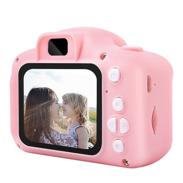 Cute Kid Toy Cartoon Children's Video Photo Camera Gift Wholesale Mini Kids Camera 2.0 Inch IPS Digital Video Camera for Kids