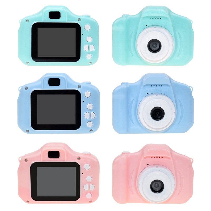 Cute Kid Toy Cartoon Children's Video Photo Camera Gift Wholesale Mini Kids Camera 2.0 Inch IPS Digital Video Camera for Kids