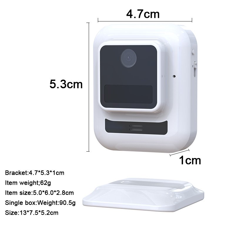 M3 1080P 2mp WiFi & 4G 2 in 1 Mini Wireless Battery Powered Network Security Camera With Manual Adjustment Magnetic Bracket