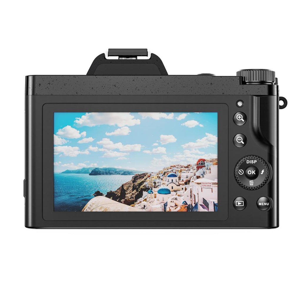 Wifi Connect with Your Phone Mini Camera Six-axis Image Stabilization Video Camera 2023 Original Factory Network HD 5k Black