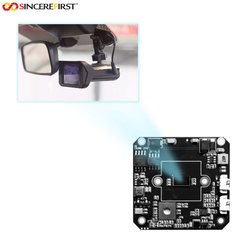 New 8 Mega Pixel 4K 30fps Ip Network H.265 H.264 Camera Module Board Support Af Electric Lens