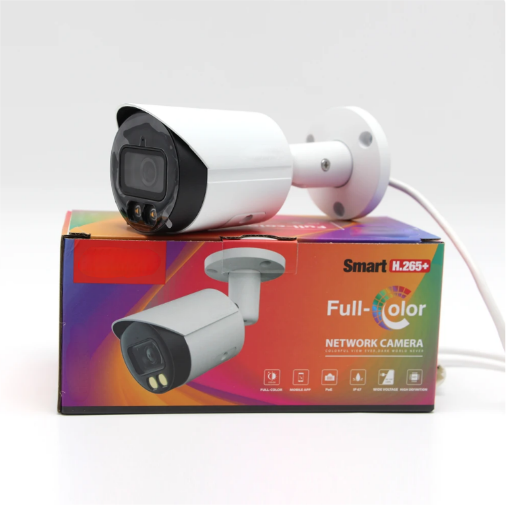 AHUA 4MP Smart Dual Light Fixed-focal Bullet WizSense Network Camera IPC-HFW2449S-S-IL