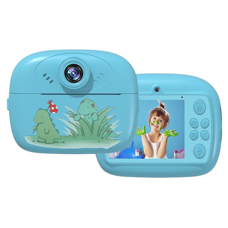 mini camera for Children dual lens HD 2.4inch screen games DV video record digital cameras fashion kids print camera