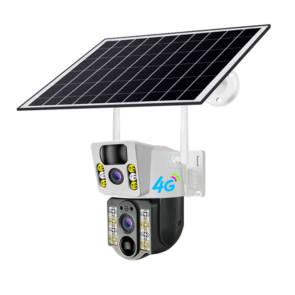 V380 Pro 2K 4MP Wifi CCTV Camera Indoor/Outdoor 4G Solar PTZ with CMOS Sensor Wireless Alarm NVR Cloud Storage 1-Year Warranty