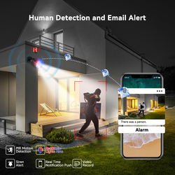 2022 Newest Outdoor 4MP Network Camera H.265 POE IP Camera AI Face Detection Two Way Audio CCTV Video Poe Camera