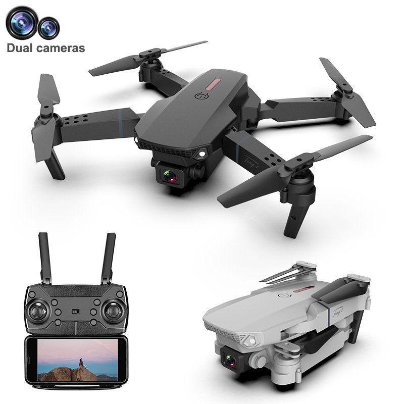 Hot selling E88 quadcopter remote control fpv wifi toys hd camera RC mini kid toy 4K cameras drones
