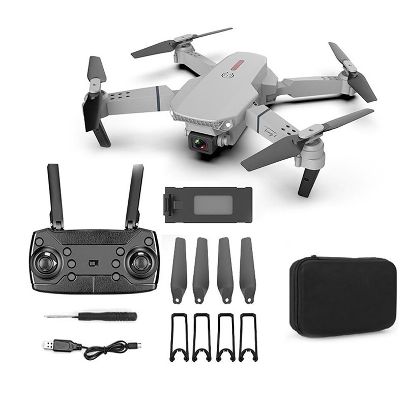 Hot selling E88 quadcopter remote control fpv wifi toys hd camera RC mini kid toy 4K cameras drones