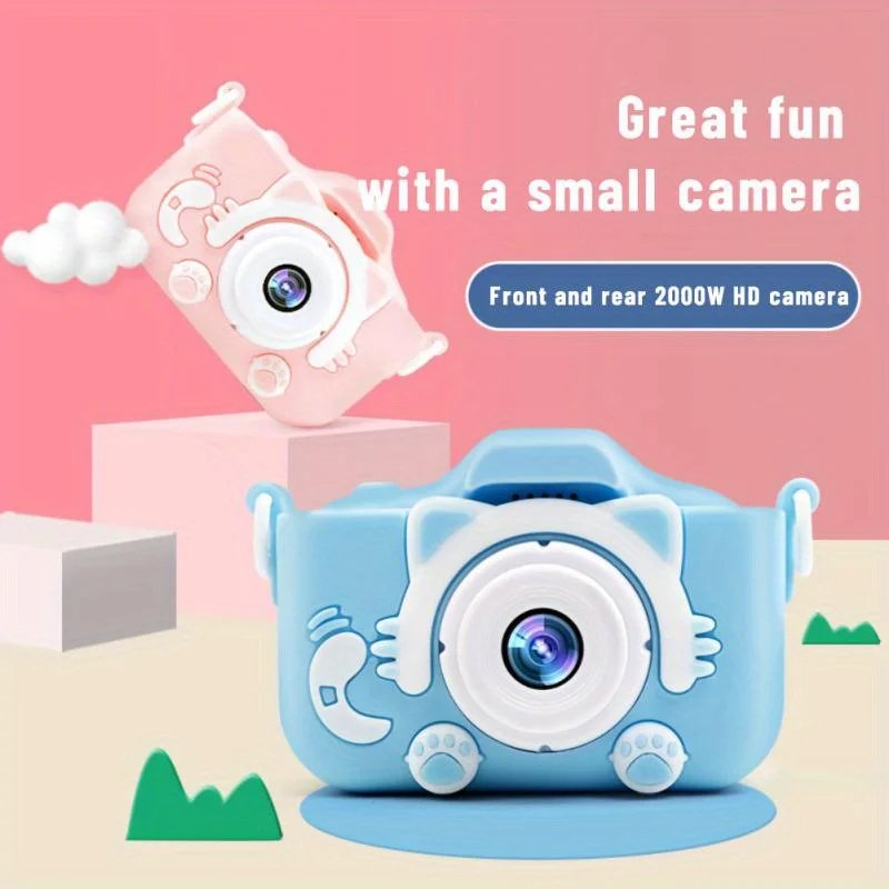 X5 Best Birthday Gifts Mini Camera Kids Camera Toys For Boys/Girls Kids Digital Camera For Toddler With 32GB SD Card