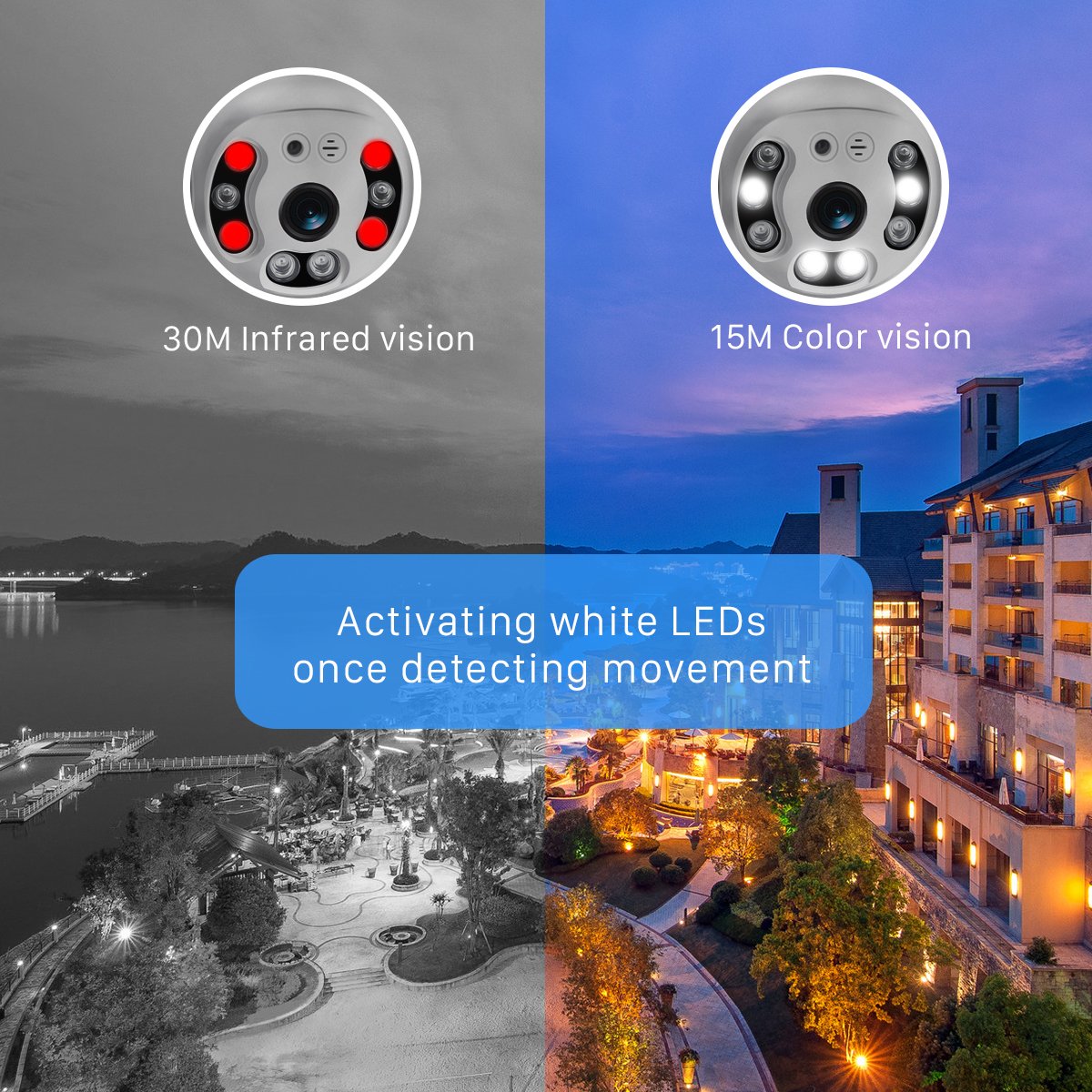 Network Cameras 2MP 1080P 360 Pan-Tilt Night Vision Wifi Camera Surveillance Cctv HD Icsee Camera