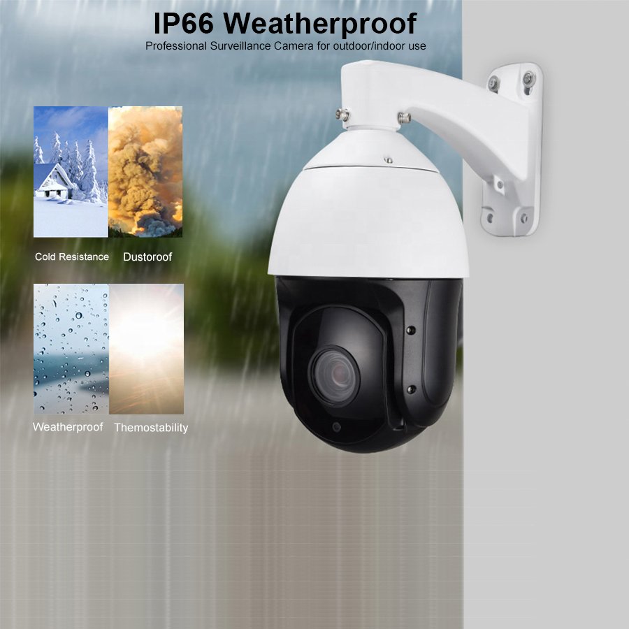 IP PTZ camara de seguridad 36X zoom IR distance 150 meters high speed dome camera HD outside weatherproof