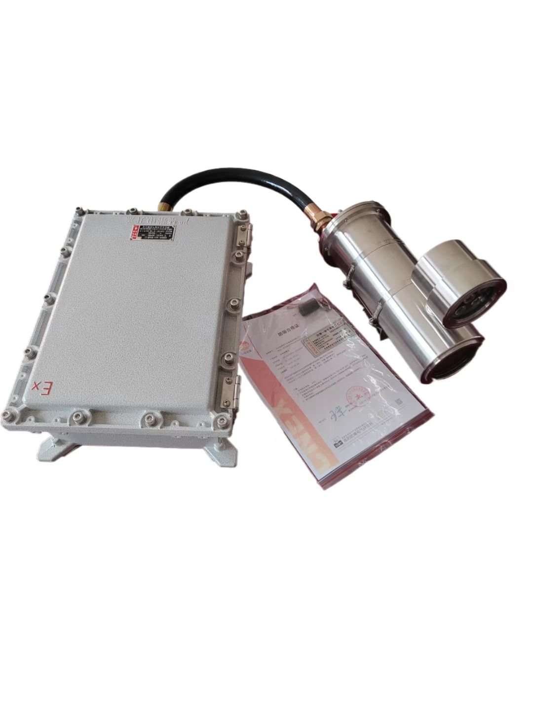 Explosion proof closed-circuit television infrared network high-definition camera cover