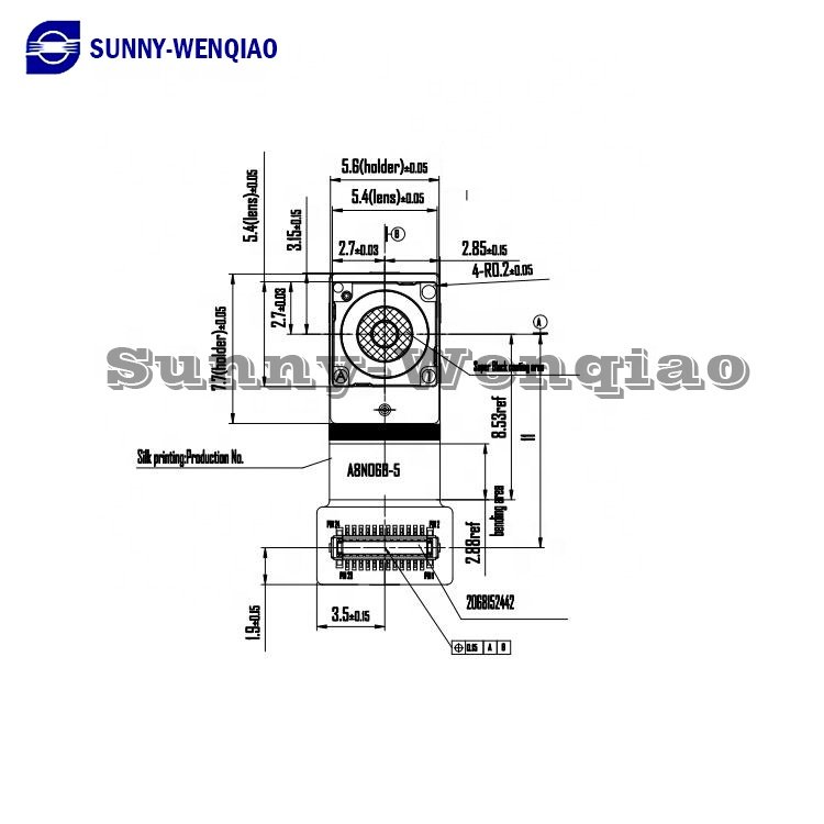 8MP Fixed Focus MIPI sony IMX355 Sunny Small OEM Customization Mini camera HD high definition module