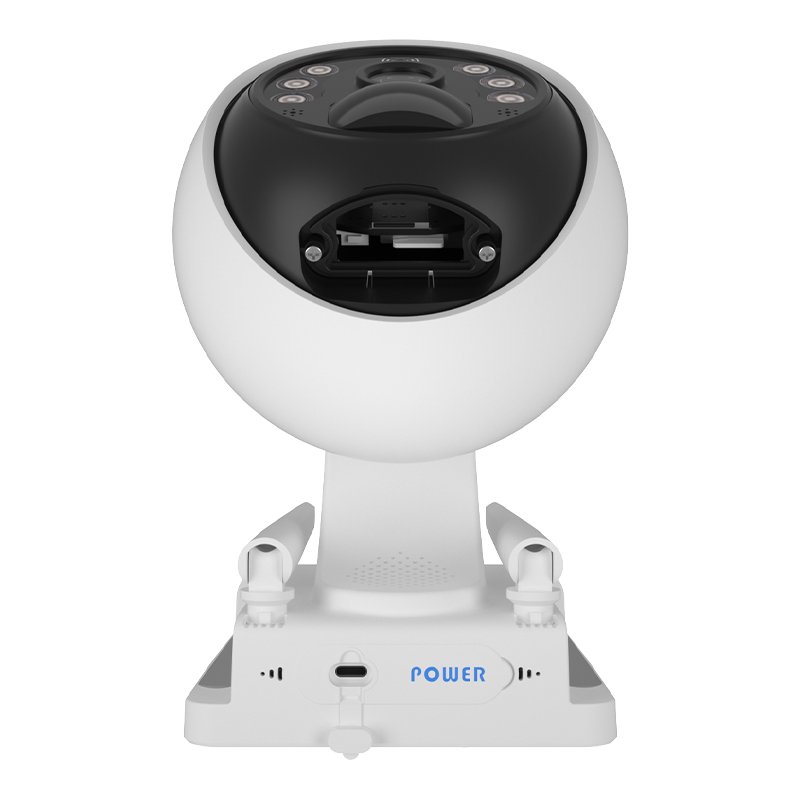 Remote Monitoring US 4G Wireless Battery Powered Security Camera with Full-color Night Vision IP66 Waterproof for Farm Security
