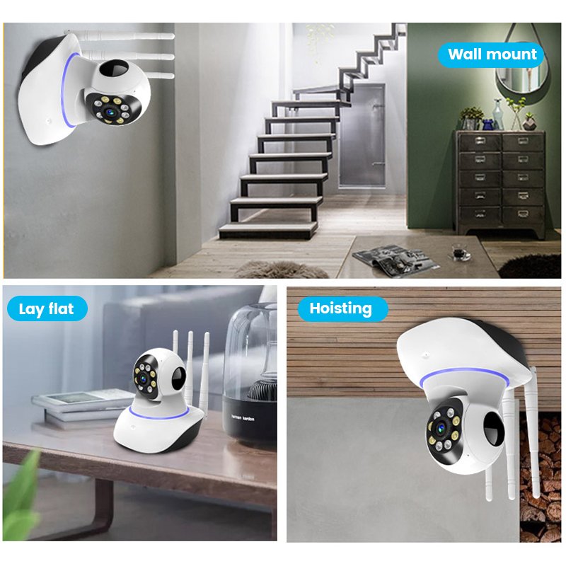 Smart Network Camera Home Security WiFi IP Camera 1080P Baby Room CCTV IP Remote Robot Camera
