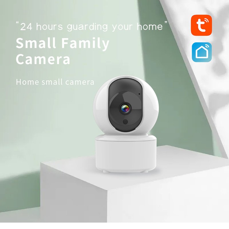 popular 2MP 1080P HD tuyasmart smartlife Tuya indoor ptz security night vision wireless cctv ip camera mini camera wifi