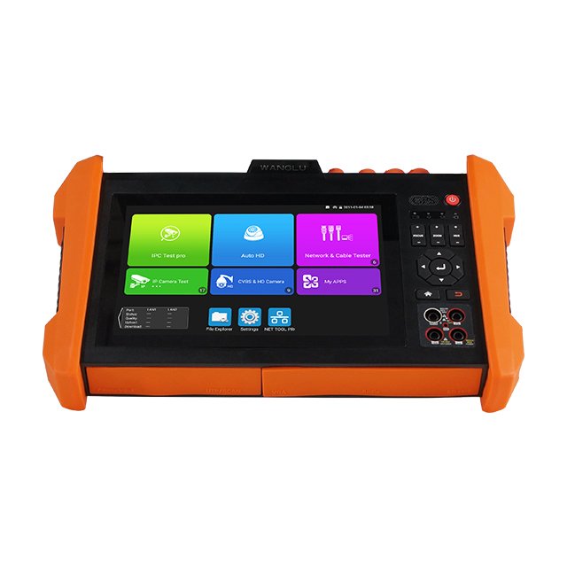 WANGLU Newest 8K H.265 K15-ADH Best function IP Analog CVI TVI AHD all in one cctv camera tester SFP optical power module