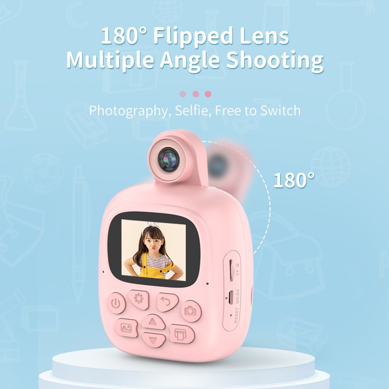 Children Camera For Photography Instant Print Photo Kids Camera Mini Impresora Thermal Printer Camcorder Christmas Presents