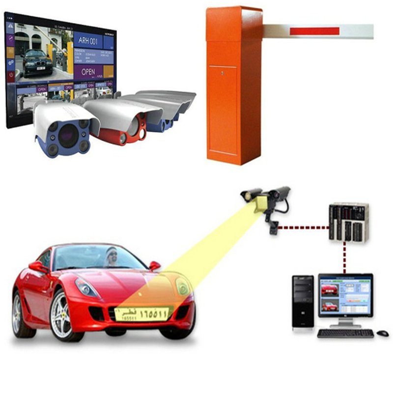 Automatic Traffic Vehicle Camera License Plate Recognition