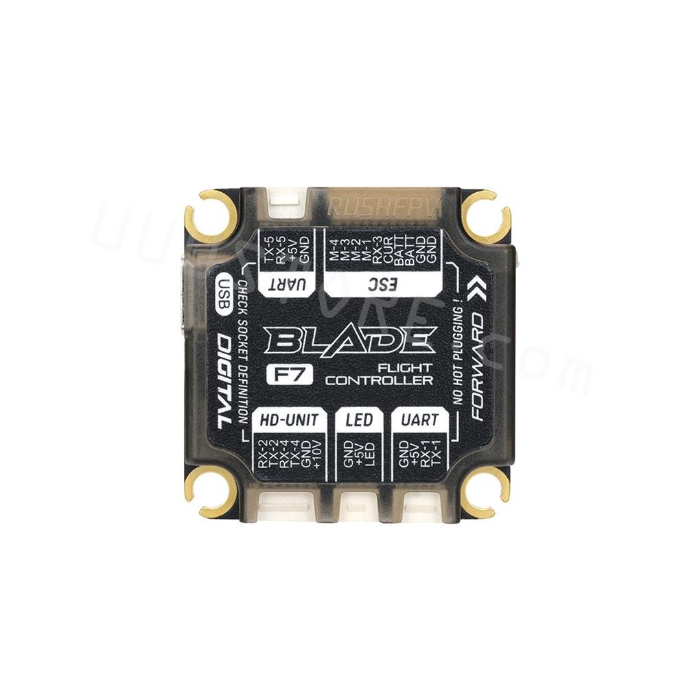RUSHFPV RUSH BLADE F722 V2 Analog Flight Controller ICM42688P 16MB BlackBox 3-6S 30X30mm FPV Freestyle Drone Speedybee F405 VTX