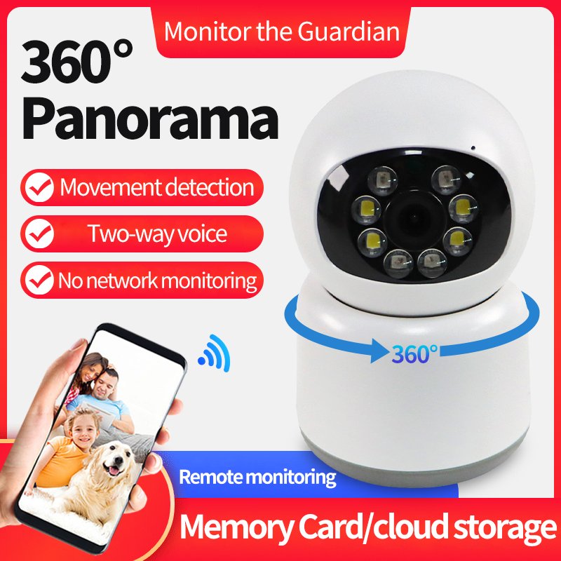 Indoor miniature wireless infrared sensing body tracking smart mini camera