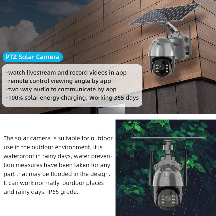 1080P DIY 4G Camera with Battery Module Solar Security Camera System Wireless Outdoor