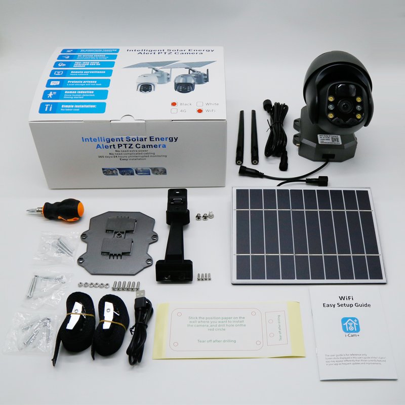 1080P DIY 4G Camera with Battery Module Solar Security Camera System Wireless Outdoor