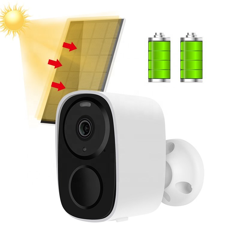 2024 O-KAM APP Outdoor Waterproof IP66 3MP Solar Battery Powered Camera Solar Power Cctv IP Security Camera