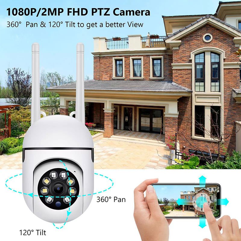 Newest Wireless Connection Infrared Night Vision 360 Security WIFI Network Camera