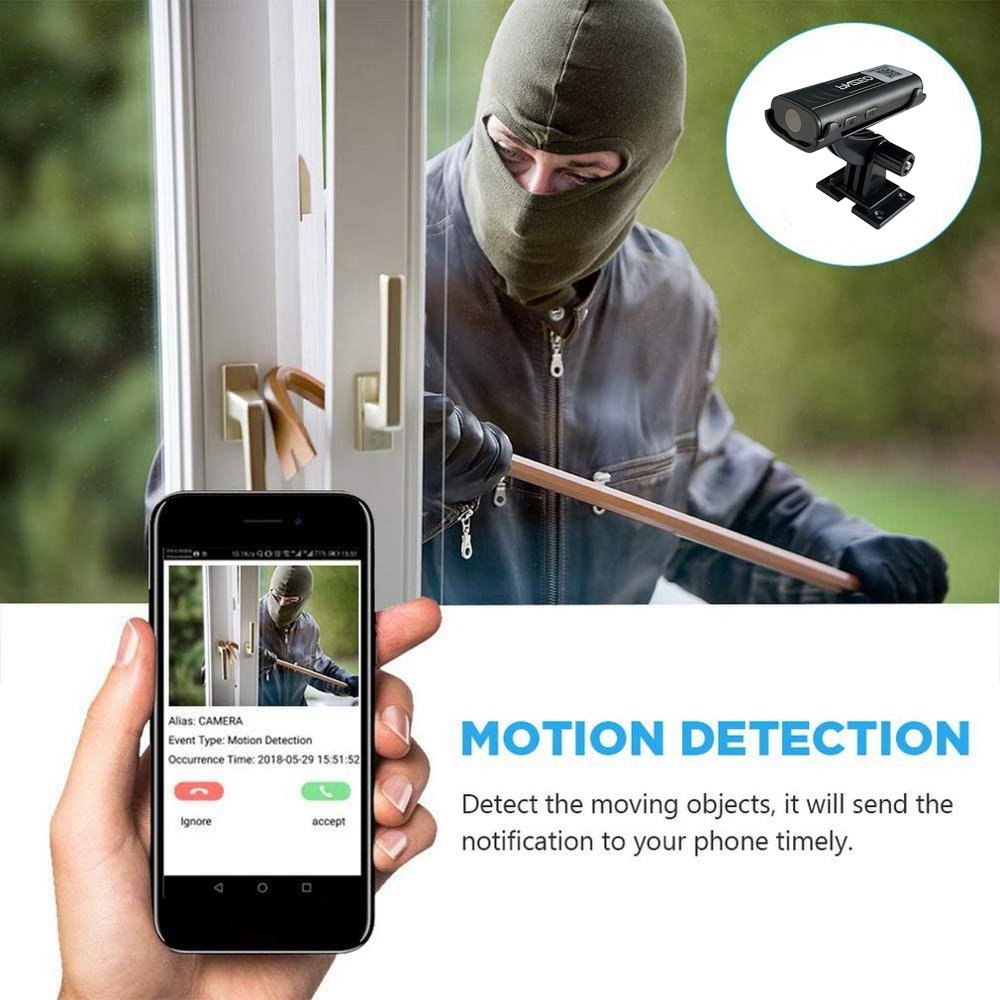 HD 1080P Mini Camera Video Sport Night Vision WiFiSecurity DVR Video Night Vision Camera mini WiFi Camera
