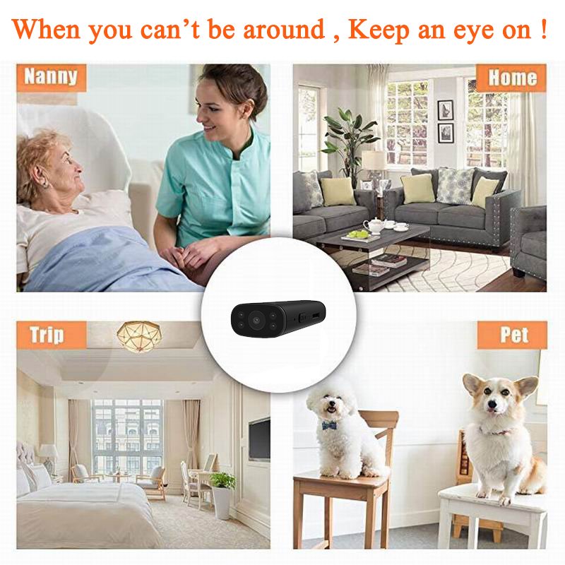 HD 1080P Mini Camera Video Sport Night Vision WiFiSecurity DVR Video Night Vision Camera mini WiFi Camera