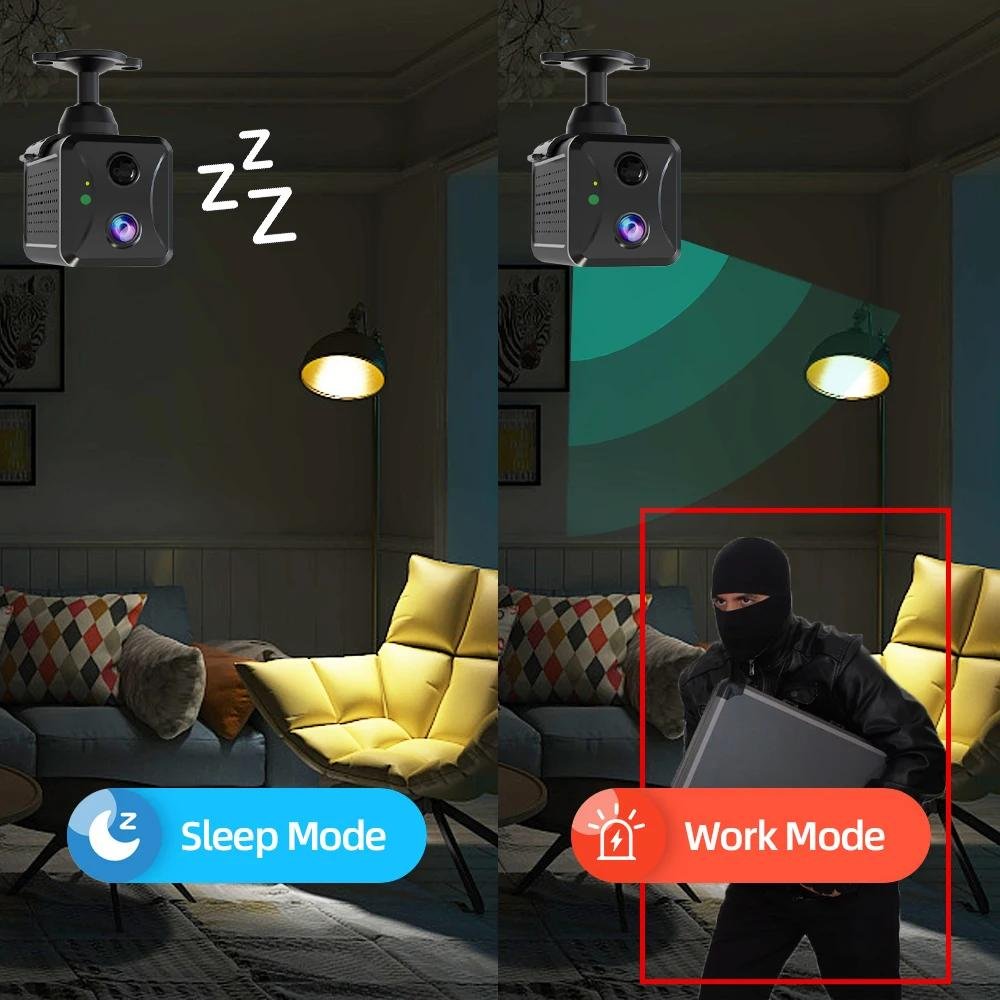 wholesale Ubox 4G Wifi Solar Camera Wide Angle Night Vision Motion Detection Remote Monitor Mini camera with battery
