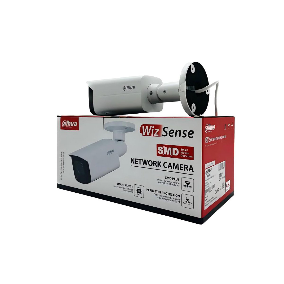 DAHUA original brand IPC-HFW2841T-ZAS 2.7-13.5mm motorized 8MP IR Vari-focal Bullet WizSense Network Camera in stock PSS DMSS