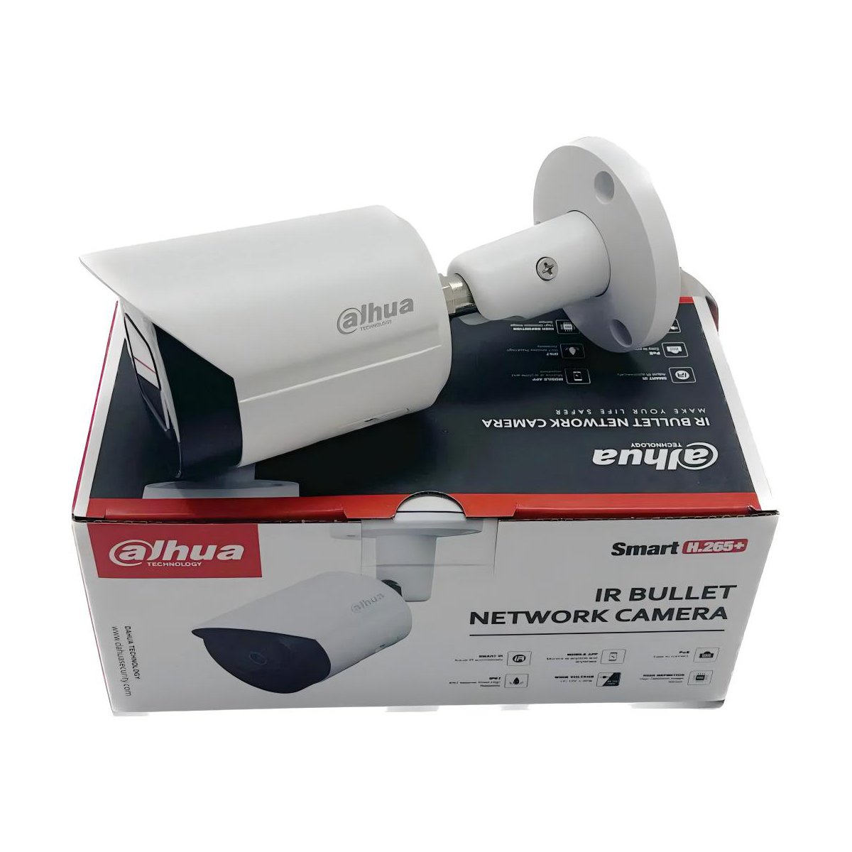 Original Dahua bulk stock IPC-HFW2849S-S-IL 3.6mm 8MP Smart Dual Light Fixed-focal Bullet WizSense Network Camera DSS PSS DMSS