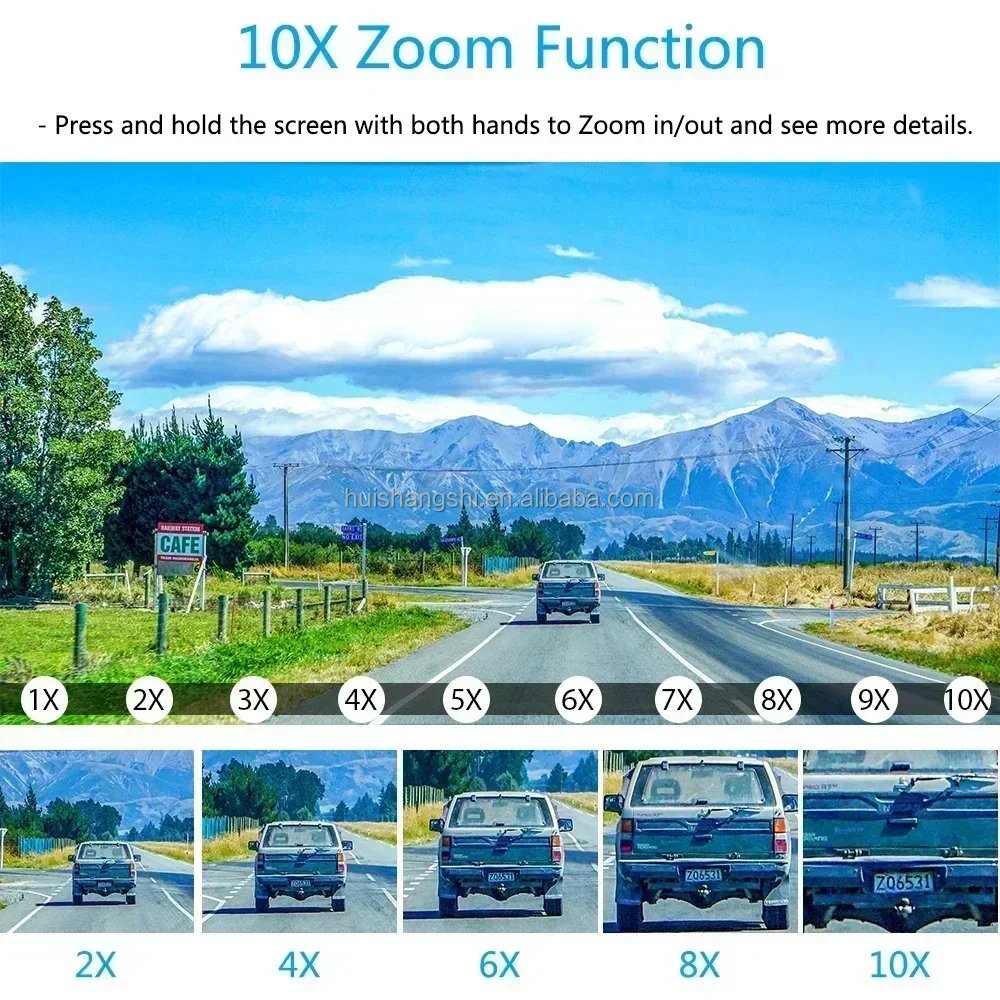 Yoosee 8MP 12X Zoom PTZ IP WiFi 2screens Home Security Camera Network Human Detect Outdoor CCTV IP Surveillance Camera Wireless