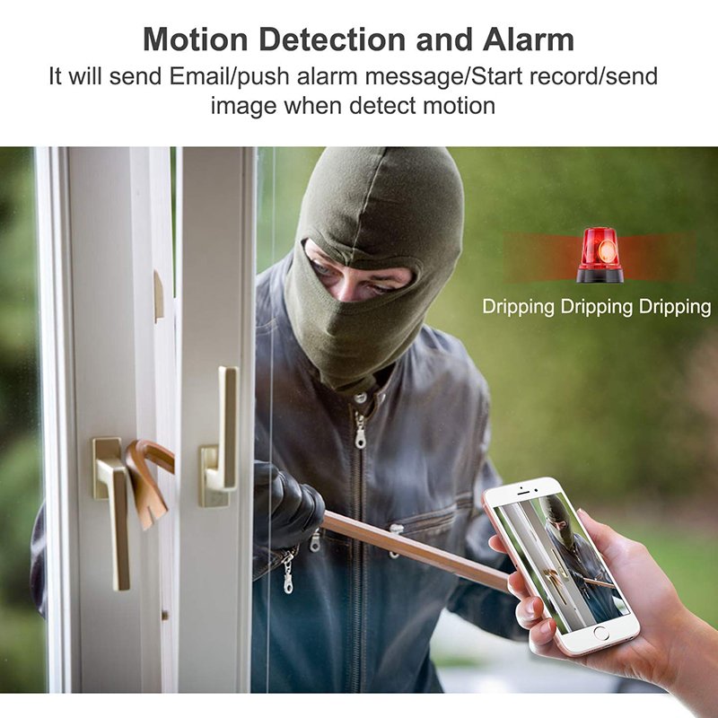 ICSEE 4MP Wifi CCTV IP Camera with PTZ Night Vision Outdoor 8MP Security Indoor Network Features Motion Detection