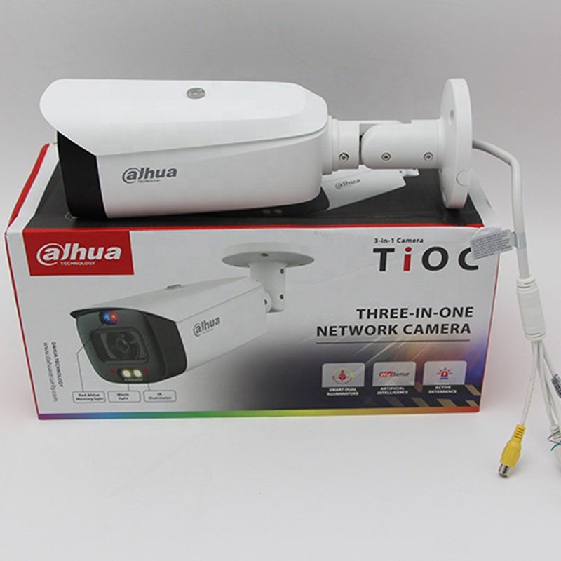 Dahua Original IPC-HFW2449T-ZAS-IL 4MP Smart Dual Light Vari-focal Bullet WizSense Network Camera IP67 IK10 protection