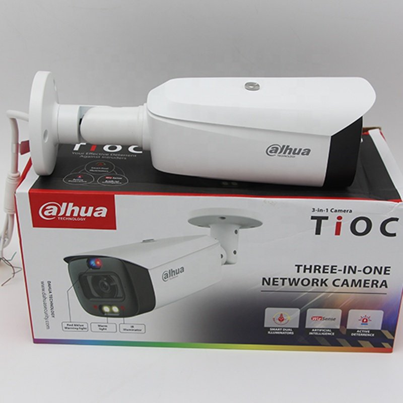 Dahua Original IPC-HFW2449T-ZAS-IL 4MP Smart Dual Light Vari-focal Bullet WizSense Network Camera IP67 IK10 protection
