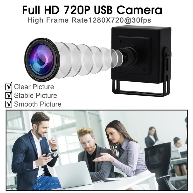 HD 720P NT99141 sensor free driver UVC USB mini Camera HD usb charger security camera with microphone