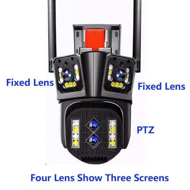 1080p wide angle 360degree view video surveillance wifi ip outdoor ptz camera wireless wifi light security camera