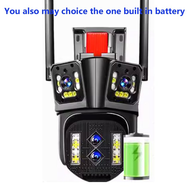 1080p wide angle 360degree view video surveillance wifi ip outdoor ptz camera wireless wifi light security camera