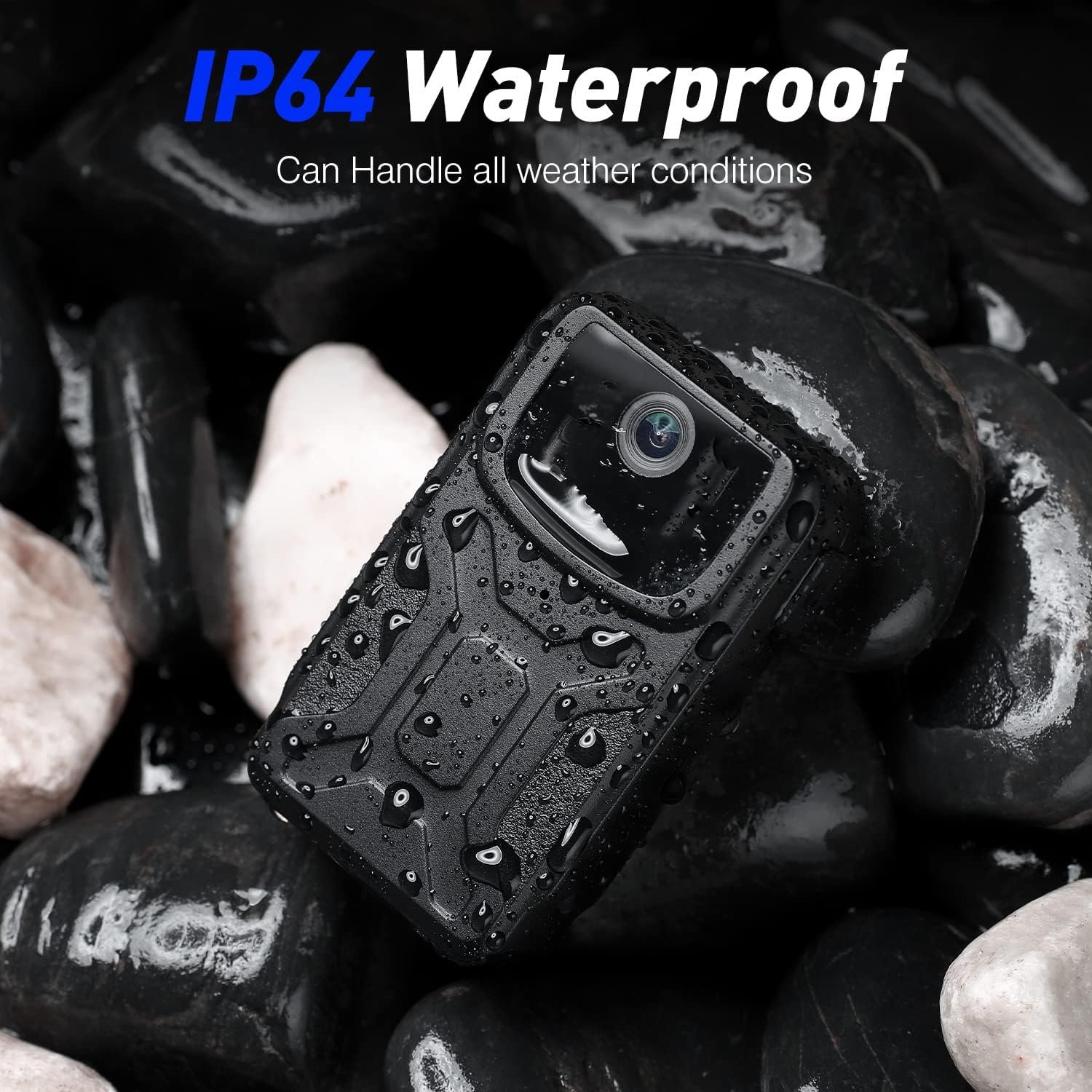 860B Mini Digital Camera 1000mah battery body camera 1080P HD Resolution Waterproof IP64 with 120 degree viwing angle