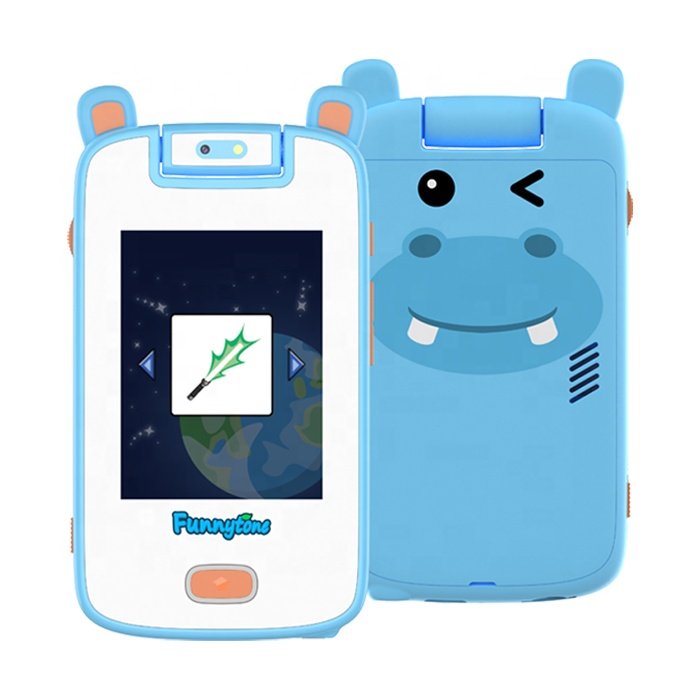 Hot selling CE Kids Smart Phone for Girls and boys with Music Player Dual Camera Music Player Educational Games Kids Phone