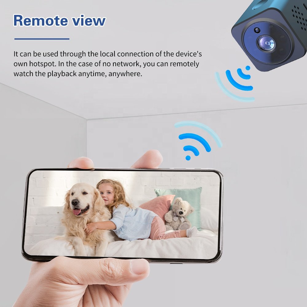 mini camera wifi full HD motion detection infrared night vision camera Magnetic adsorption small camera wireless