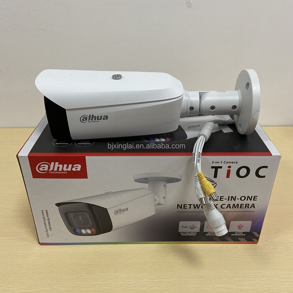Dahua WizSense 8MP Smart Dual Light Active Deterrence Vari-focal Bullet IP Camera IPC-HFW3849T1-ZAS-PV-S5
