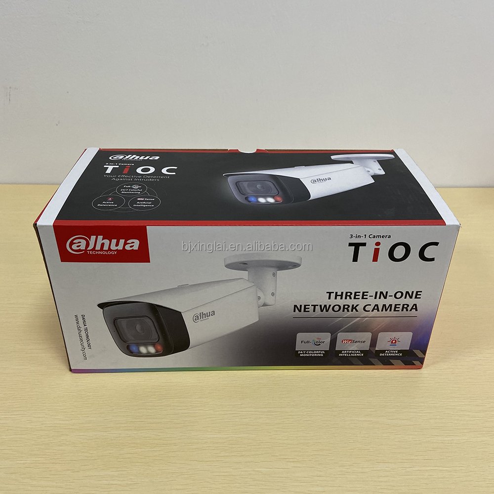 Dahua WizSense 8MP Smart Dual Light Active Deterrence Vari-focal Bullet IP Camera IPC-HFW3849T1-ZAS-PV-S5