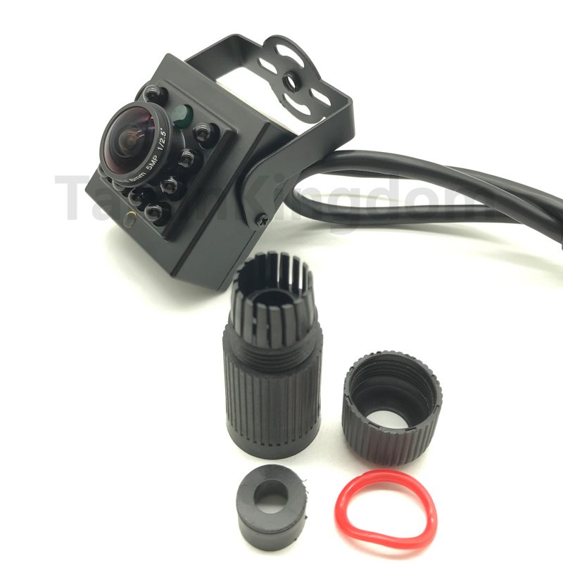 Network camera with infrared light Network switch Wide angle IPC 1080P MNVR connection Mobile NVR microphone probe factory