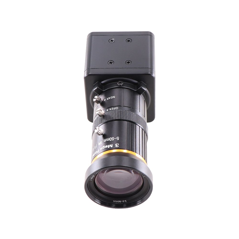 Global Shutter Golf Swing Capture Analysis CS Varifocal 5-50mm 120fps USB Camera Plug Play Webcam for Android Linux Windows Mac