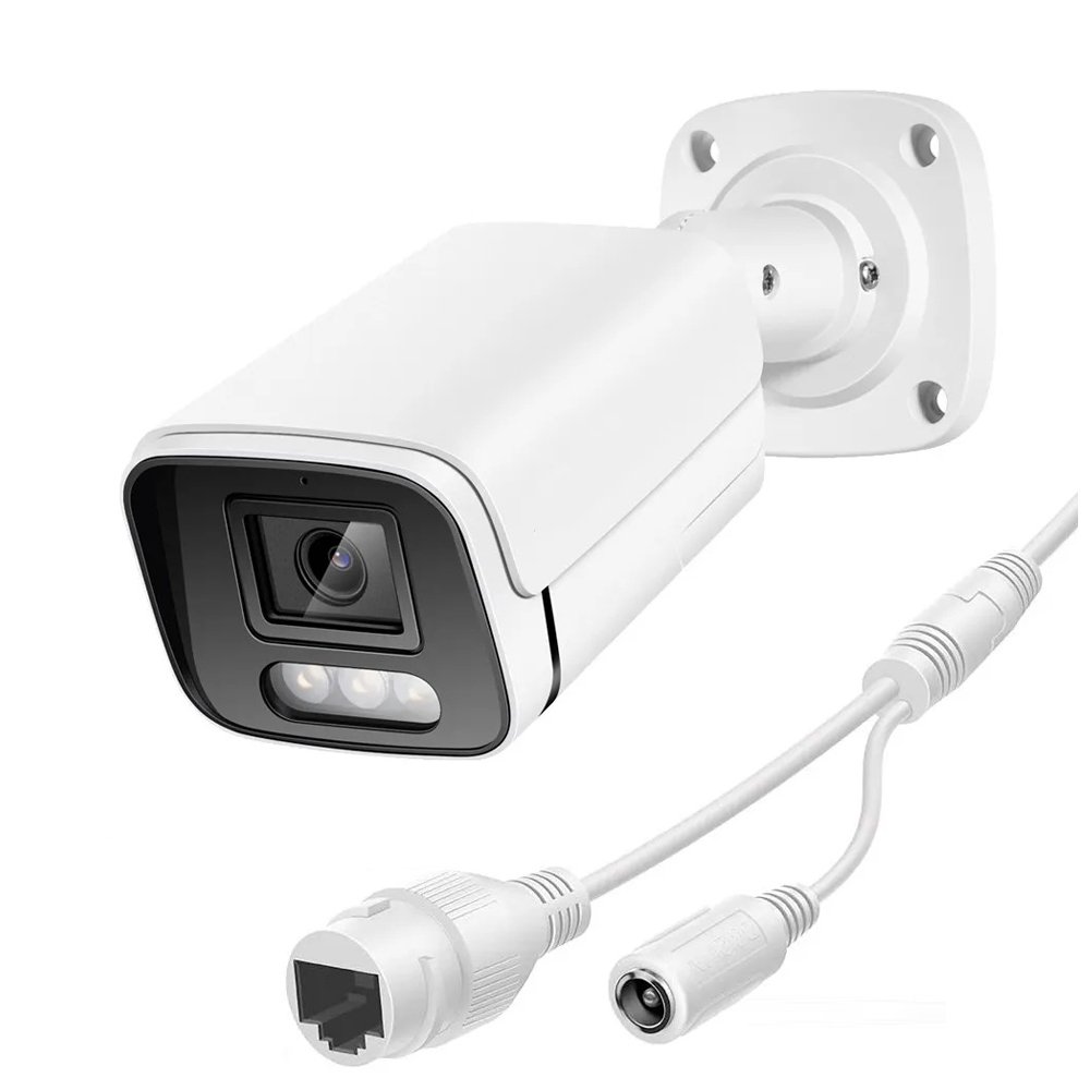 XMEye 4MP 5MP 8MP Two way Audio PoE IP Camera Dual Light Full Color Night Vision Network Security Camera